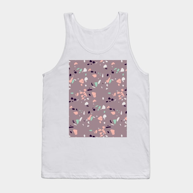 Natural Stone Terrazzo Tank Top by Pulpixel